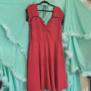 Red lindybop dress